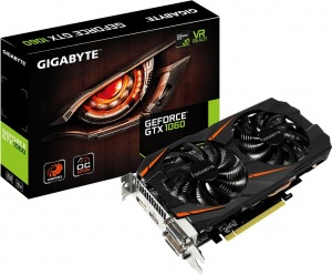 Obrzok GIGABYTE GTX 1060 WINDFORCE OC 3G
 - GV-N1060WF2OC-3GD